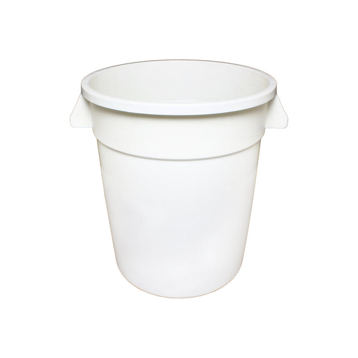 Thunder Group PLTC020W 20 Gallon Plastic Round Trash Can White