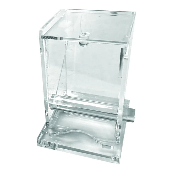 Thunder Group PLTD003 Acrylic 3-5/8" x 3-3/4" Clear Toothpick Dispenser