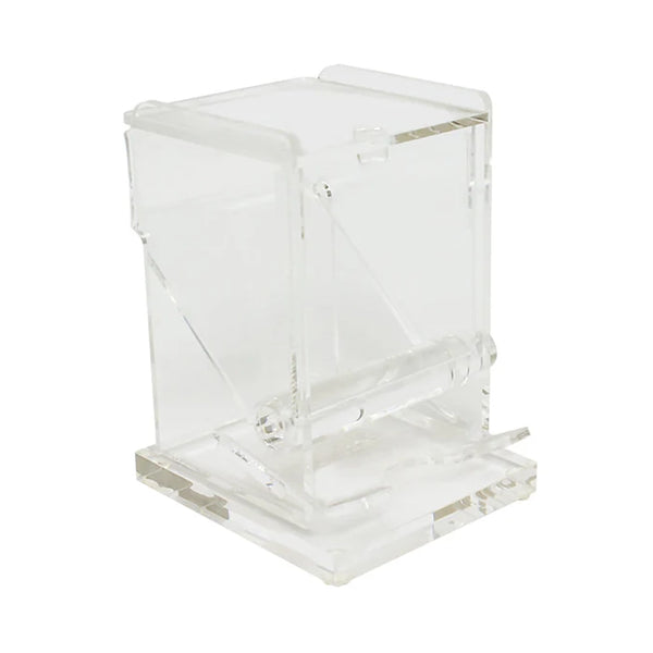 Thunder Group PLTD003 Acrylic 3-5/8" x 3-3/4" Clear Toothpick Dispenser