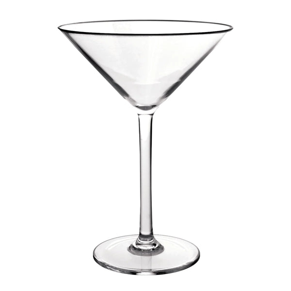 Thunder Group PLTHMT008C 8 oz Polycarbonate Clear Martini Glass