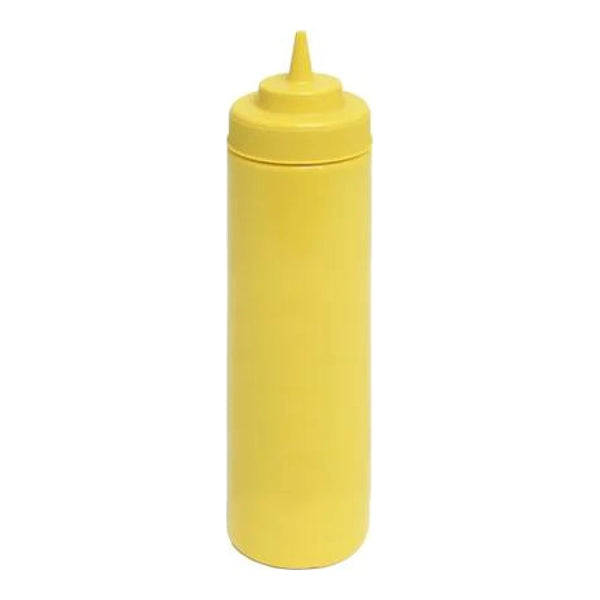 Thunder Group PLTHSB024Y 24 oz Polyethylene Squeeze Bottle Yellow Pack of 12