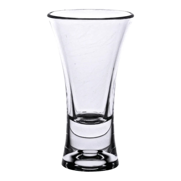 Thunder Group PLTHSG002AC 2 oz Polycarbonate Flair Shot Glass Clear