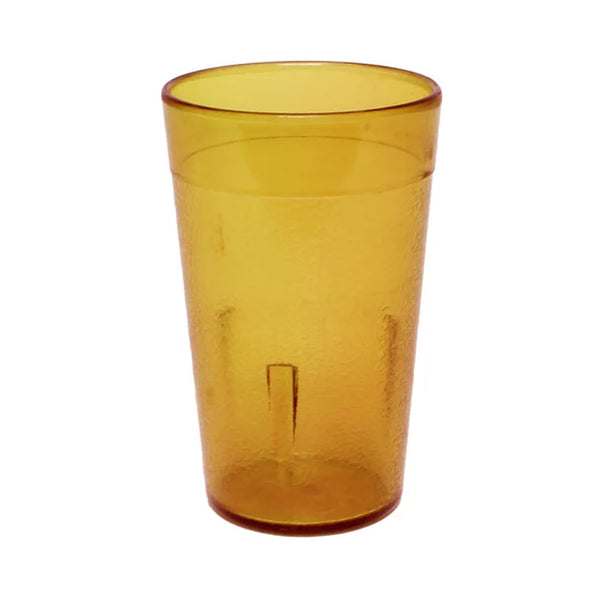 Thunder Group PLTHTB005A 5 oz Traditional Amber Tumbler Pack of 12