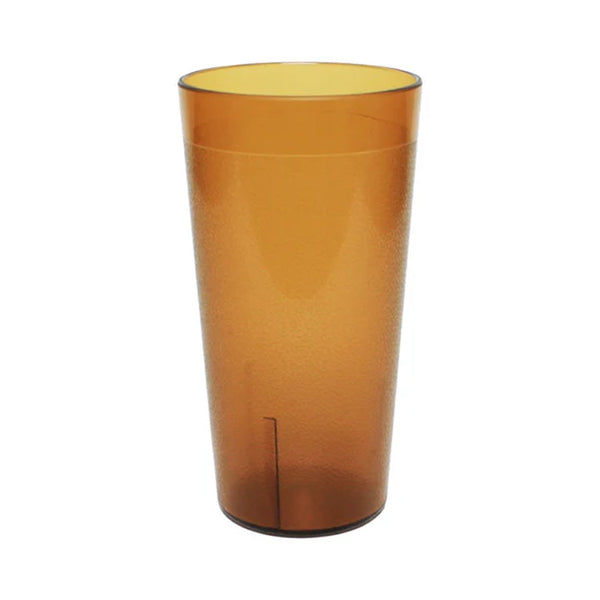 Thunder Group PLTHTB012A 12 oz Traditional Amber Tumbler Pack of 12