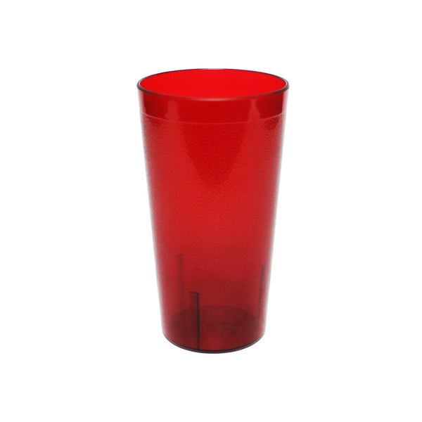 Thunder Group PLTHTB016R 16 oz Traditional Red Tumbler Pack of 12