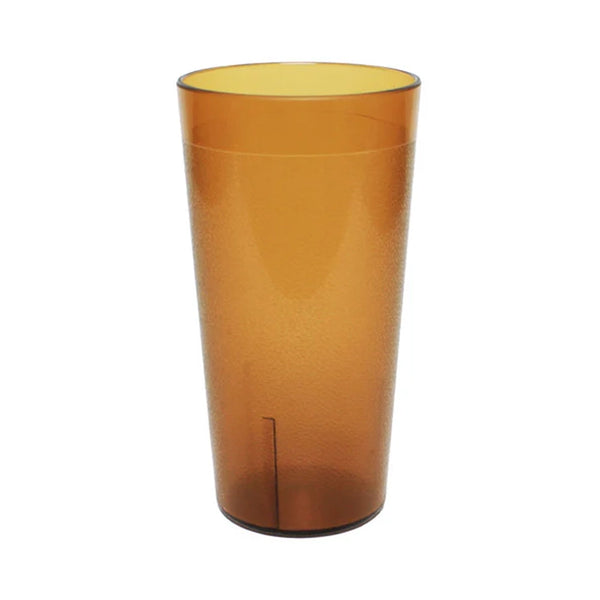 Thunder Group PLTHTB020A 20 oz Traditional Amber Tumbler Pack of 12