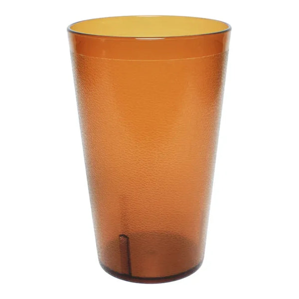 Thunder Group PLTHTB032A 32 oz Traditional Amber Tumbler Pack of 12