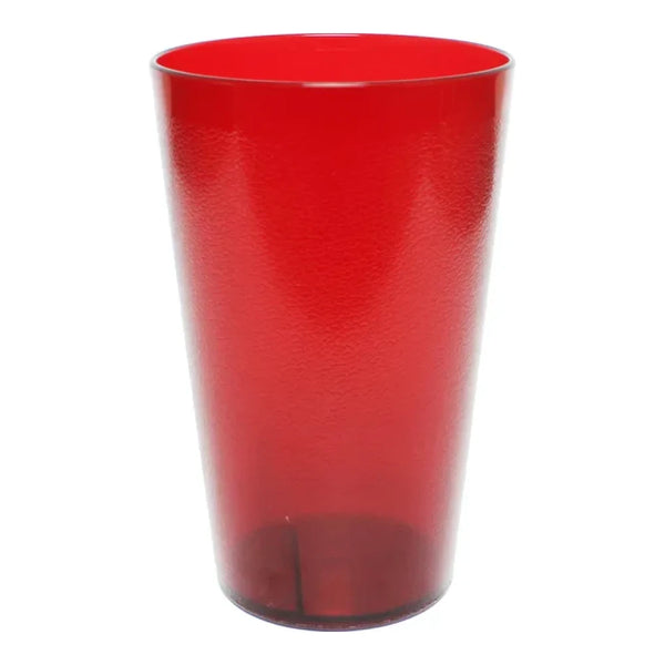 Thunder Group PLTHTB032R 32 oz Traditional Red Tall Tumbler Pack of 12