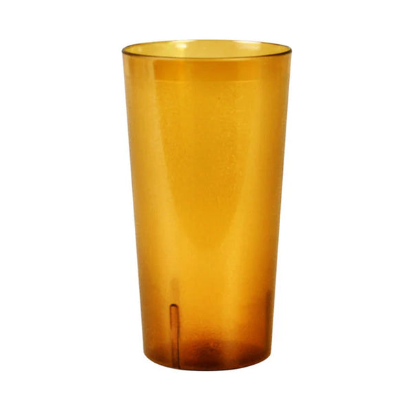 Thunder Group PLTHTB032TA 32 oz Traditional Amber Tall Tumbler Pack of 12