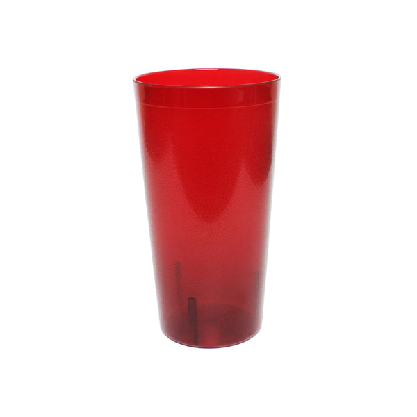 Thunder Group PLTHTB032TR 32 oz Traditional Red Tall Tumbler Pack of 12