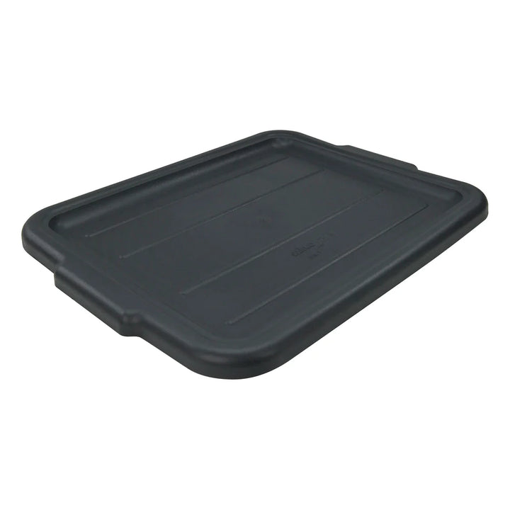 Winco PLW-CK Black Polypropylene Cover for PLW-7 Series Dish Boxes