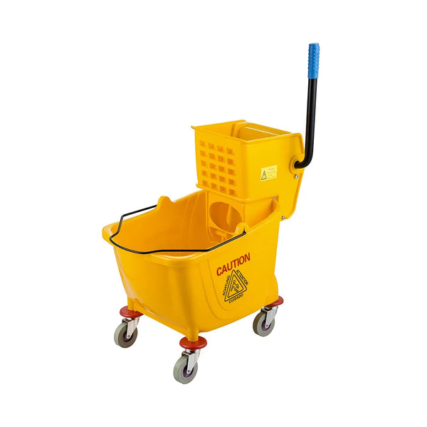 CAC China PMBY-36ST Mop Bucket Set 36QT Yellow Set