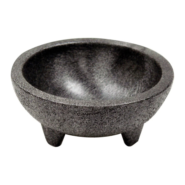 Winco PMSB-10 10oz Molcajete Salsa Bowls, 4pcs/pk