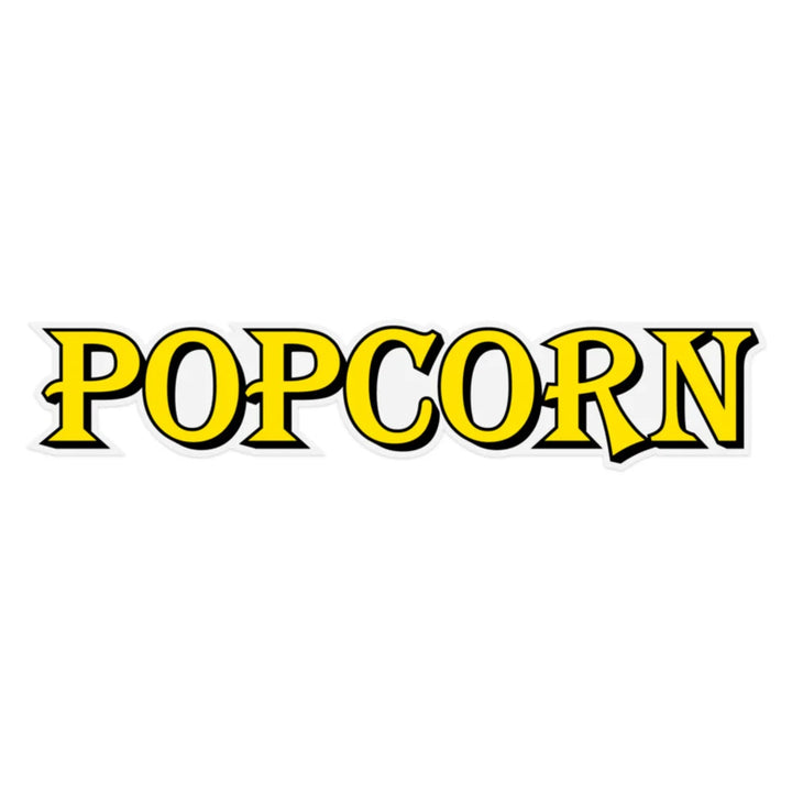 Winco POP-8RC-D Golden "POPCORN" Decal POP-8RC-D