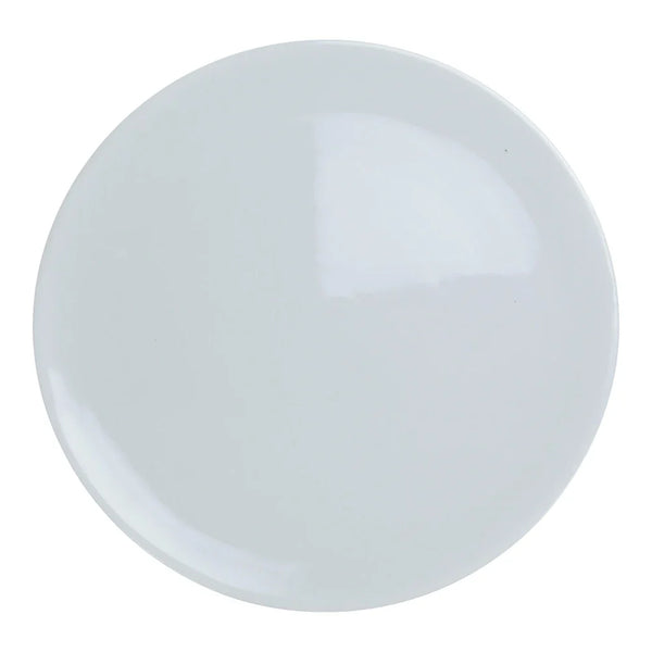 Yanco PP-210 Oval 10.5" Pizza Plate, White Porcelain, Pack of 12