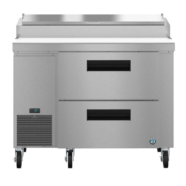 Hoshizaki PR60B Two Section Pizza Prep Refrigerated Table, 60" W x 32.25" D x 43.25" H