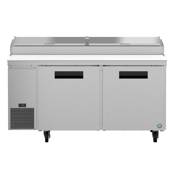 Hoshizaki PR67A Two Section Pizza Prep Refrigerated Table, 67" W x 32.25" D x 43.5" H