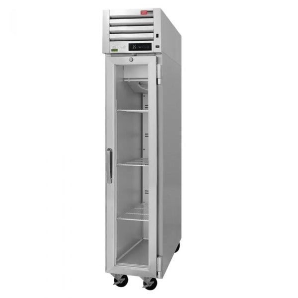 Turbo Air PRO-15R-G-N(-L) 17.75" 1 Section Top Mount Reach-In Refrigerator, 9.47 cu. ft., 115v/60/1