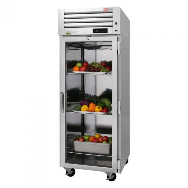 Turbo Air PRO-26R-G-N(-L) 28.75" 1 Section Top Mount Refrigerator, 25.73 cu. ft., 115/60/1