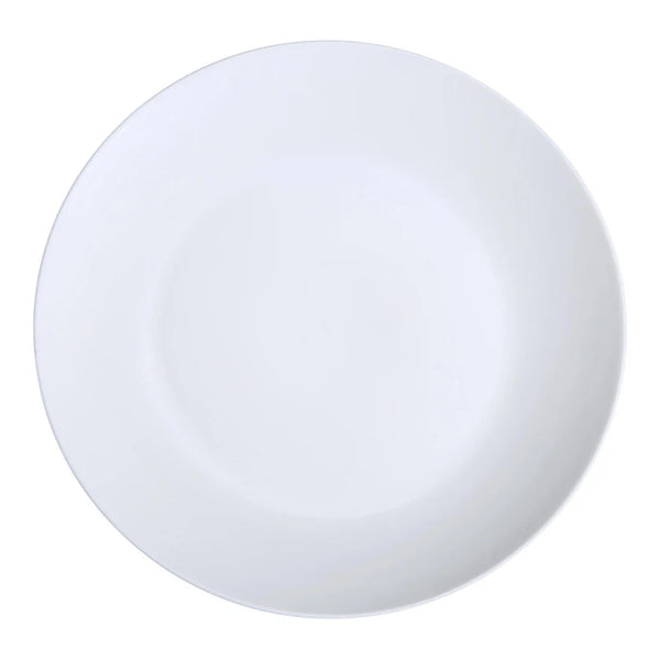 Yanco PS-10-C 10" Coupe Plate, Porcelain, Bone White, Pack of 12