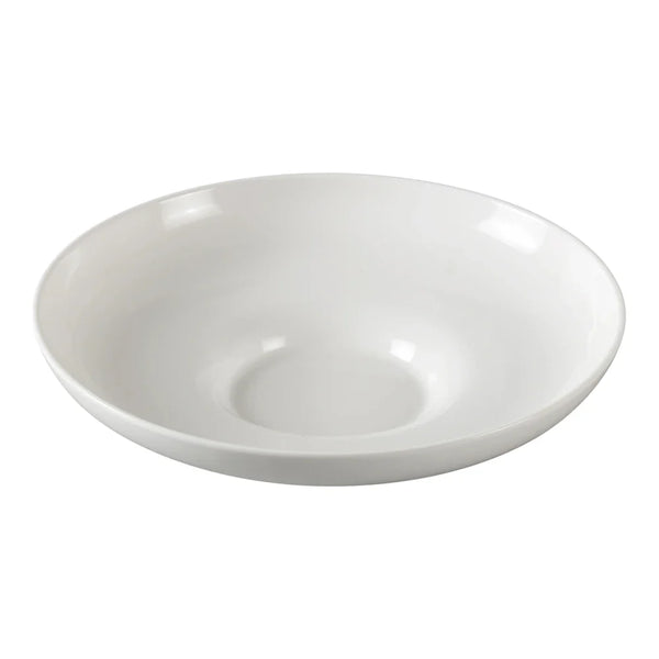 Yanco PS-1108 Piscataway 8" Round Salad Bowl, White Porcelain, 16oz - Pack of 24