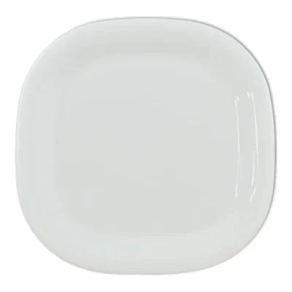 Thunder Group PS3008W 8-1/4" x 8-1/4" Melamine Round Square Plate White