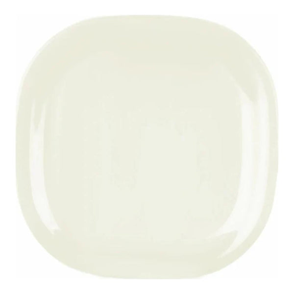 Thunder Group PS3010V 11" x 11" Melamine Round Square Plate Passion Pearl