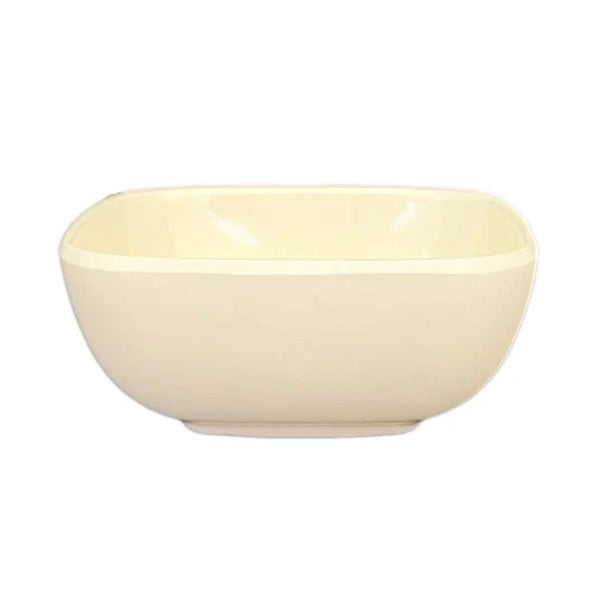 Thunder Group PS3103V 5 oz Melamine Round Square Bowl Passion Pearl