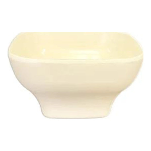 Thunder Group PS3105V 14 oz Melamine Round Square Bowl Passion Pearl