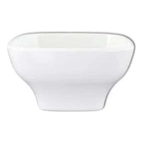 Thunder Group PS3105W 14 oz Melamine Round Square Bowl Passion White