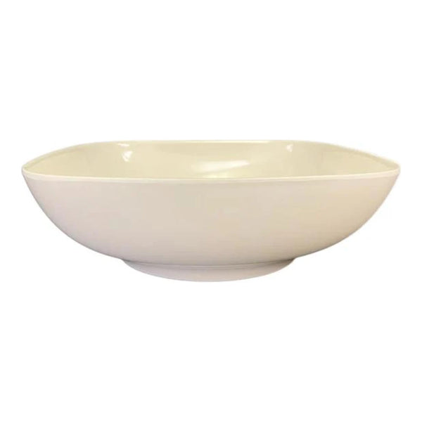 Thunder Group PS3111V 128 oz Melamine Passion Pearl Round Square Bowl