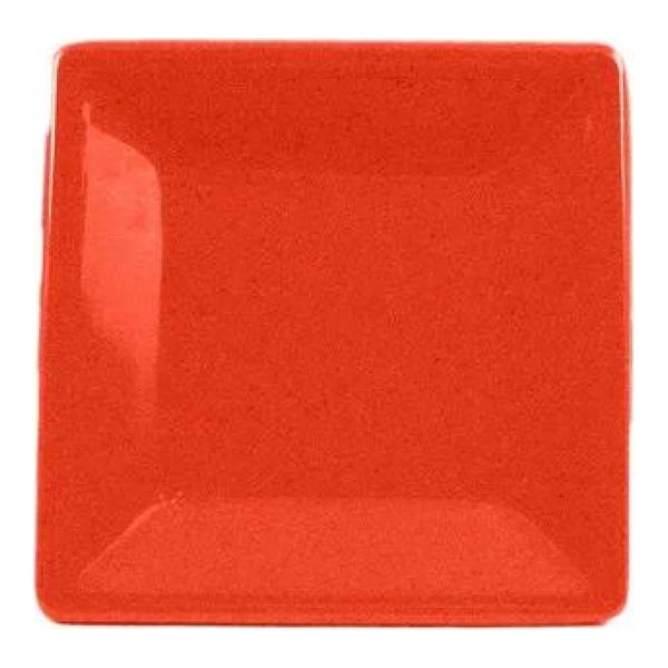 Thunder Group PS3208RD 8-1/4" x 8-1/4" Melamine Passion Red Square Plate