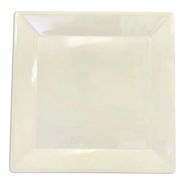 Thunder Group PS3214V 13-3/4" x 13-3/4" Melamine Passion Pearl Square Plate