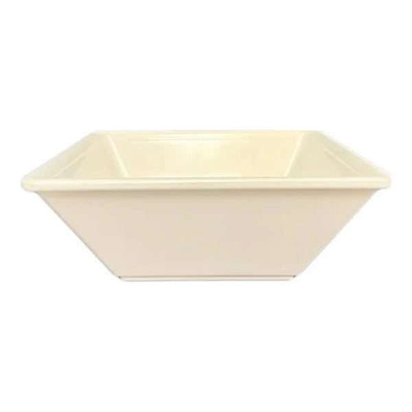 Thunder Group PS5006V 23 oz Melamine Passion Pearl Square Bowl