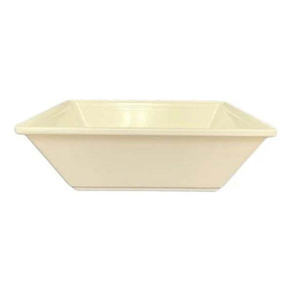 Thunder Group PS5008V 52 oz Melamine Passion Pearl Square Bowl