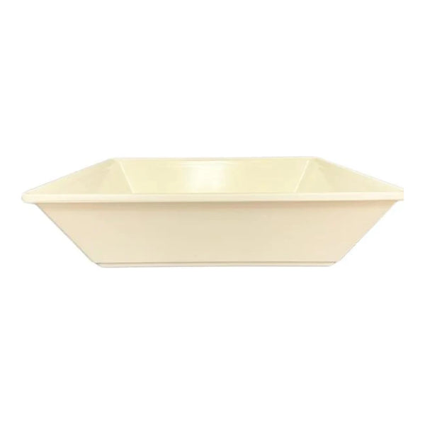 Thunder Group PS5010V 80 oz Melamine Passion Pearl Square Bowl