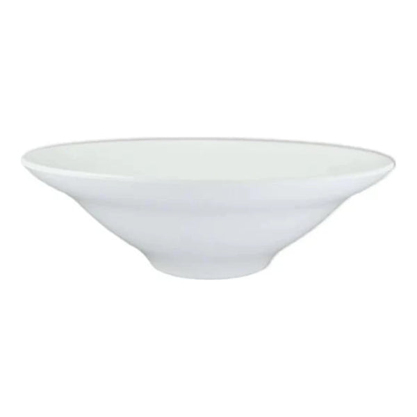 Thunder Group PS6013W 70 oz Melamine Passion White Salad Bowl