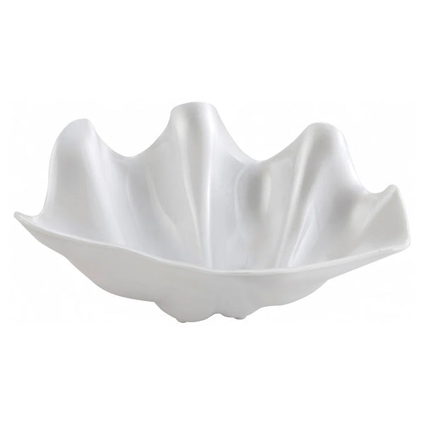 Winco PSBW-1W 20oz Shell Bowl, Pearl