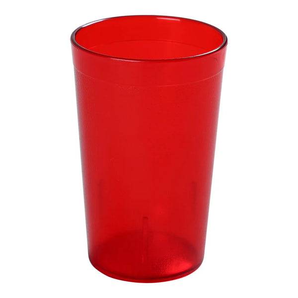 Yanco PT-005R 5 Oz Plastic Red Tumbler, Pack of 72