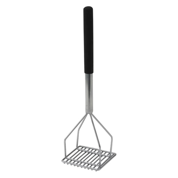 Winco PTMP-18S Potato Masher, Square, 4-1/2" x 17-3/4", Plastic Handle