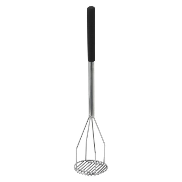 Winco PTMP-24R Potato Masher, Round, 5" x 24-1/2", Plastic Handle