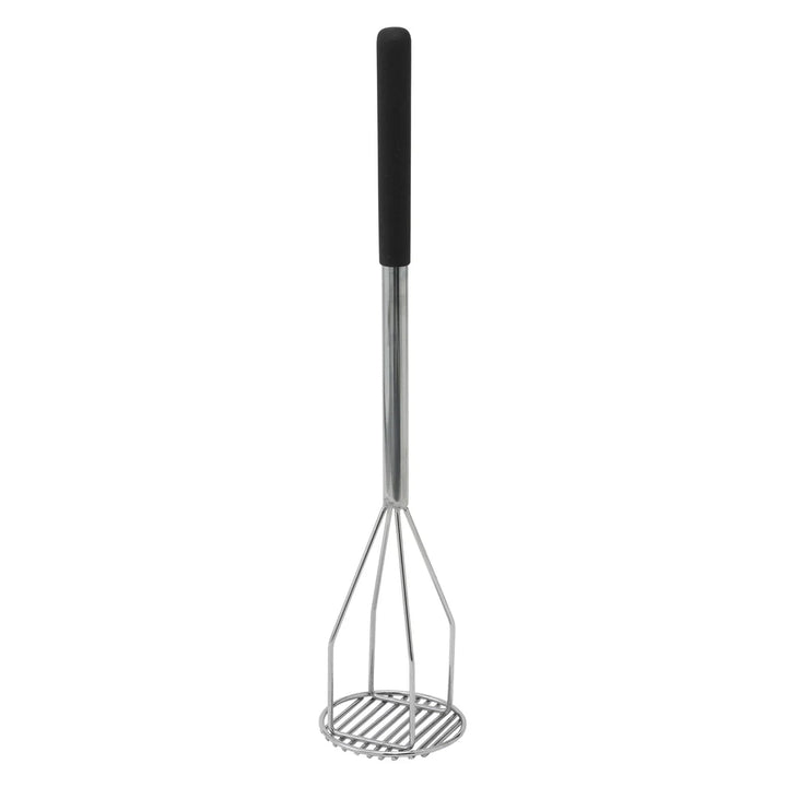 Winco PTMP-24R Potato Masher, Round, 5" x 24-1/2", Plastic Handle