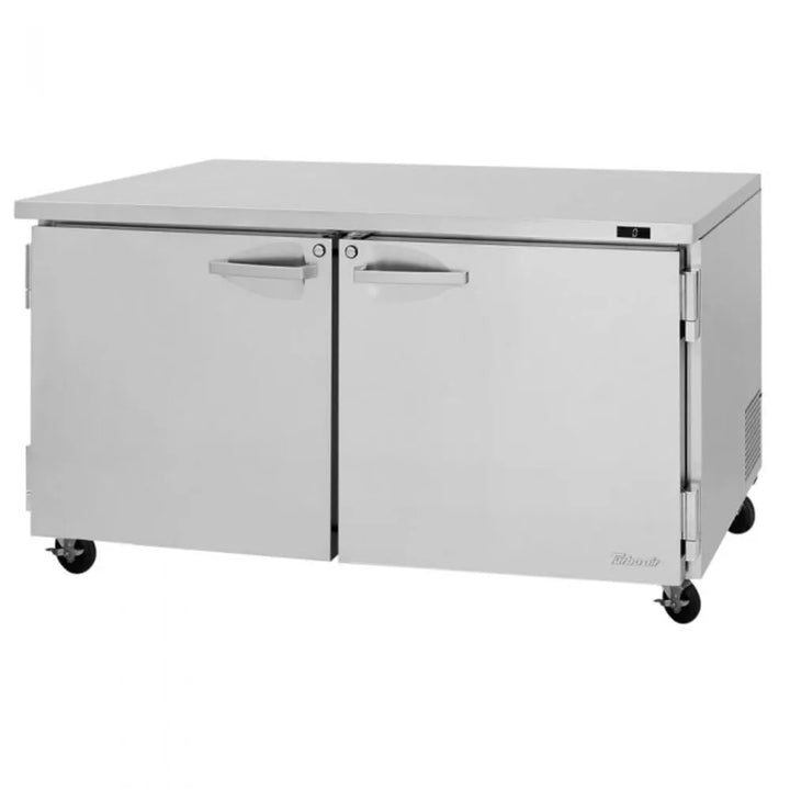 Turbo Air PUF-60-N 60-1/4" 2 Section Pro Series Undercounter Freezer, 15.5 cu. Ft., 115/60/1