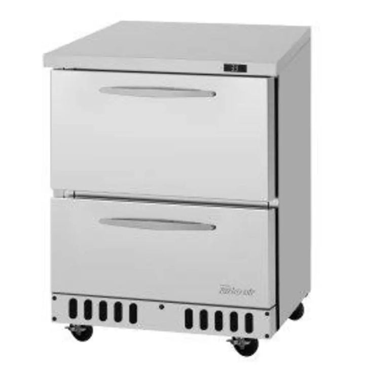 Turbo Air PUR-28-D2-FB-N 27-1/2" 1 Section Pro Series Undercounter Refrigerator, 6.5 cu. Ft., 115/60/1 - Front Breathing