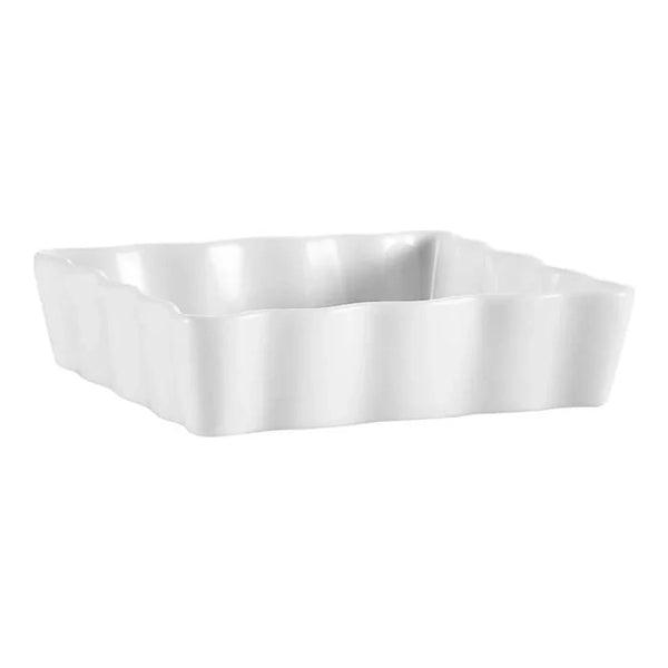 CAC China QCD-SQ6 Square Quiche Dish 6" Case of 36 Pcs