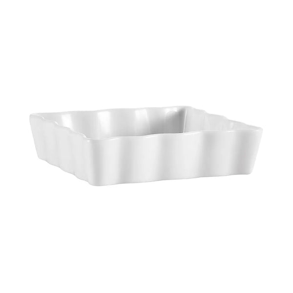 CAC China QCD-SQ6 Square Quiche Dish 6" Case of 36 Pcs