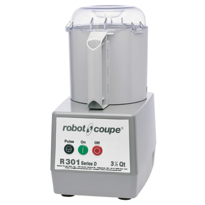 Robot Coupe R301B Batch Bowl Food Processor, 120 V, 1 1/2 hp, 3.7 L