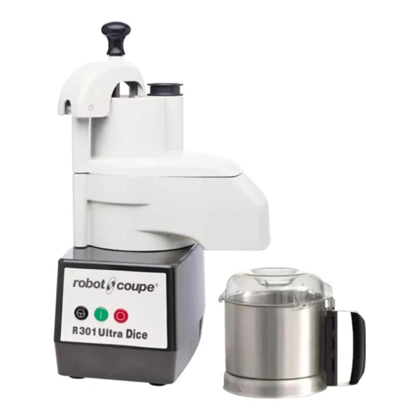 Robot Coupe R301UDICE 3.7 L Food Processor with Stainless Steel Bowl & 4 Discs, 2 hp