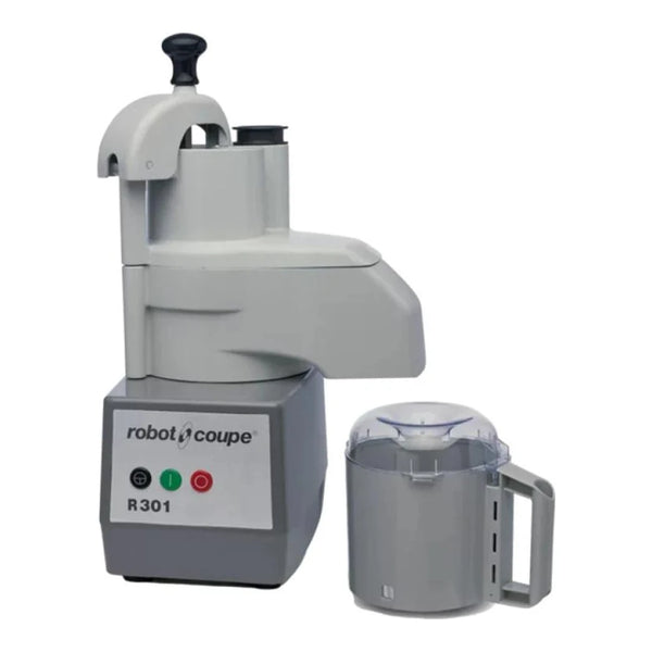 Robot Coupe R301 3.7L Food Processor with Gray Bowl & 2 Discs, 1 1/2 hp