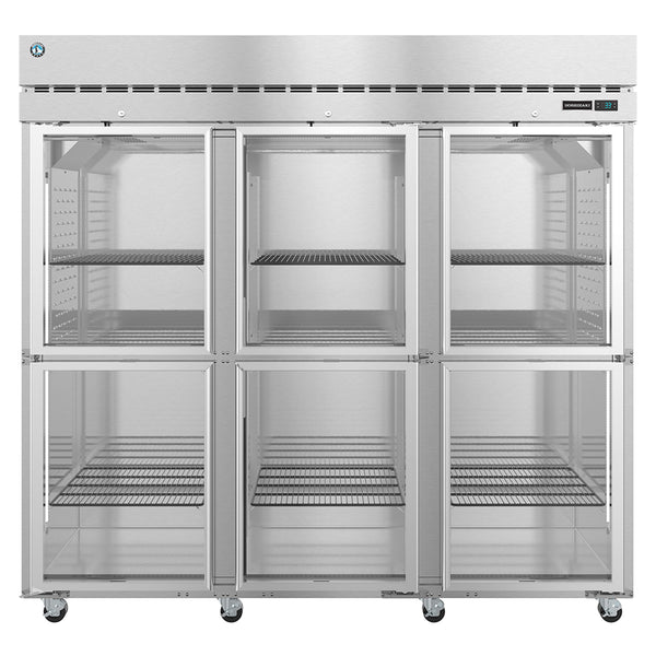 Hoshizaki R3A-HG Three Section Upright Refrigerator, 82.5" W x 34.5" D x 79.5" H